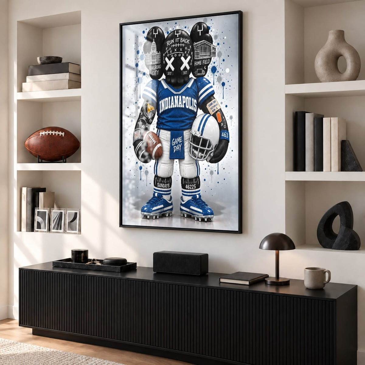 KAWS Style x Indianapolis Football