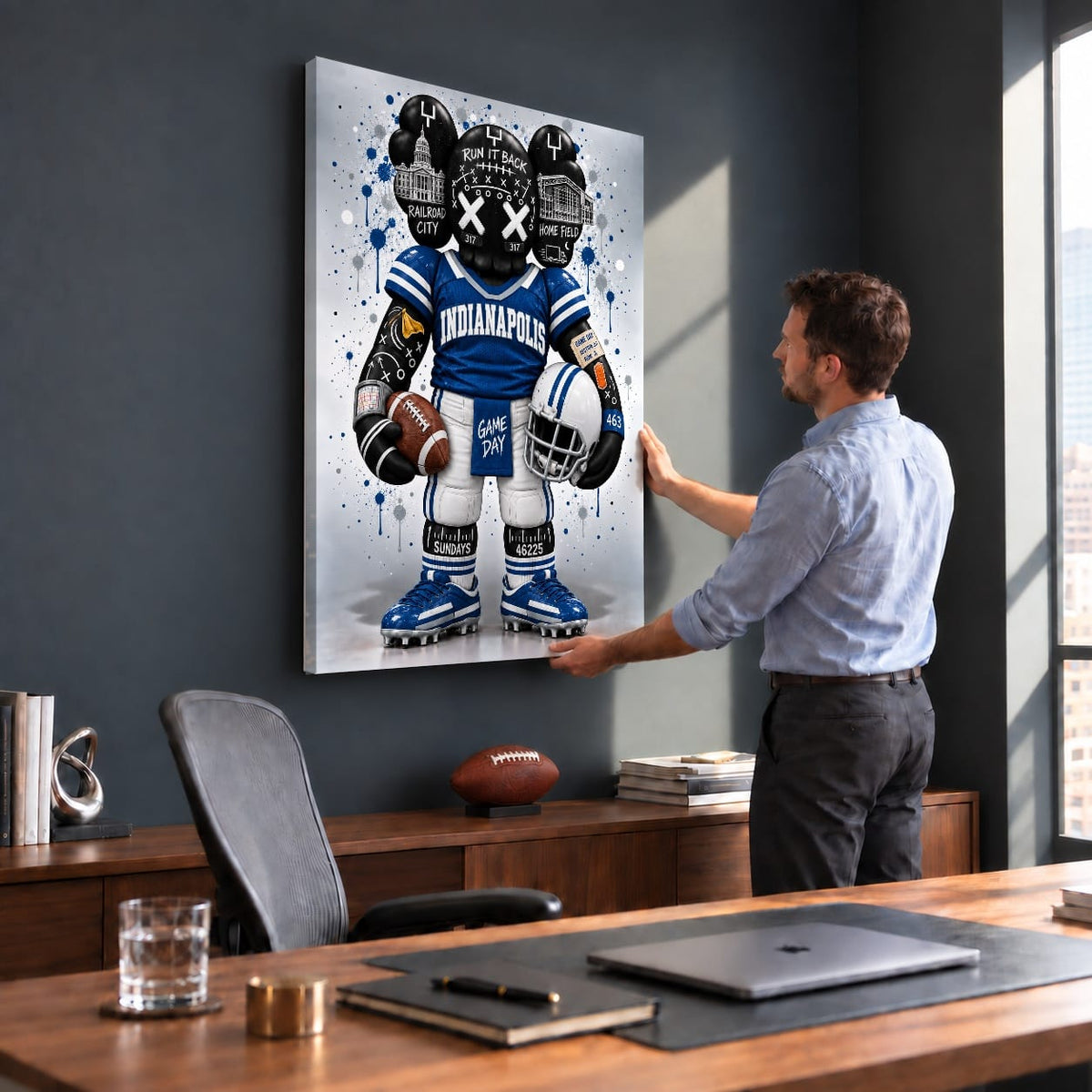 KAWS Style x Indianapolis Football