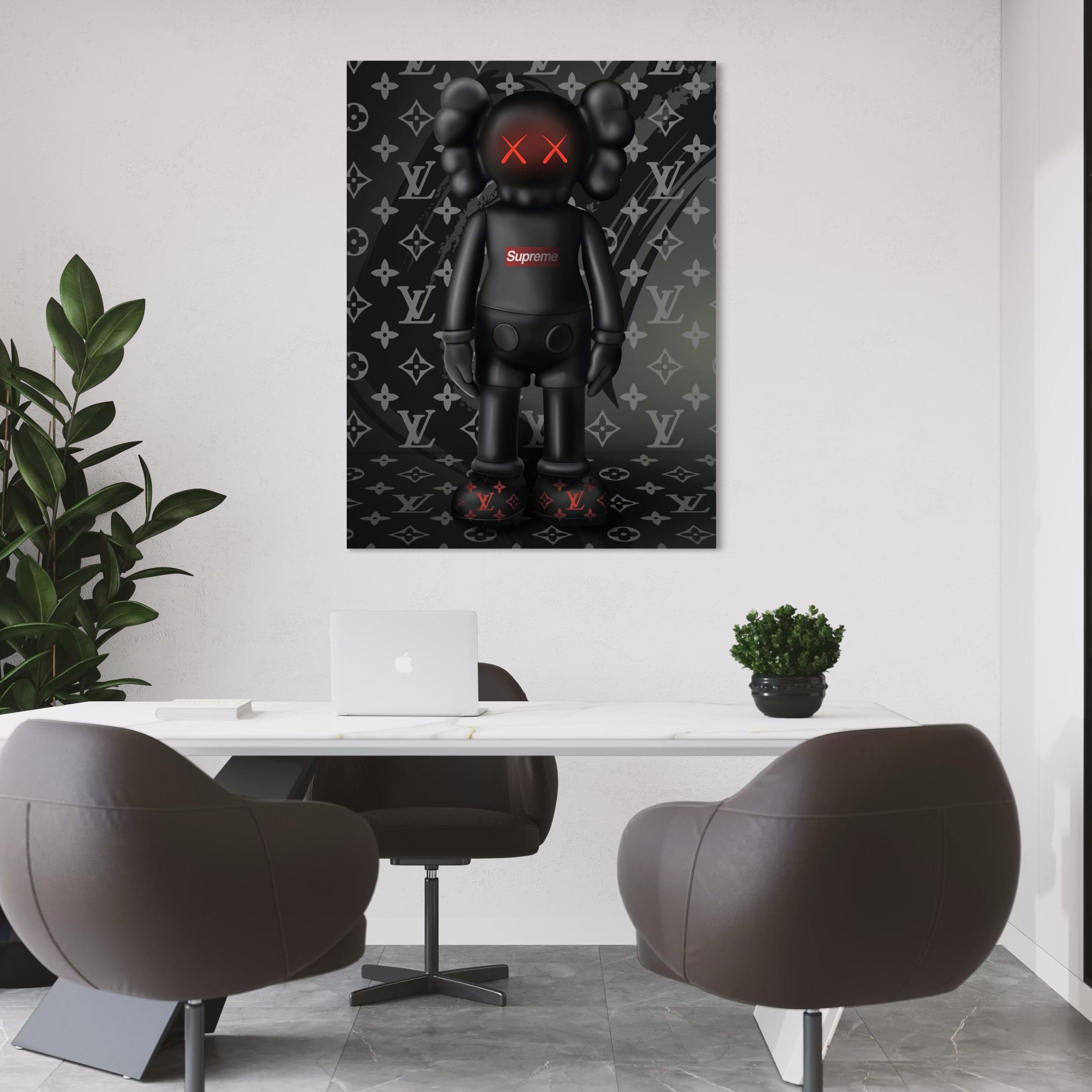 Kaws LV Canvas