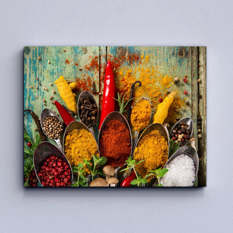 Yellow Spices Canvas