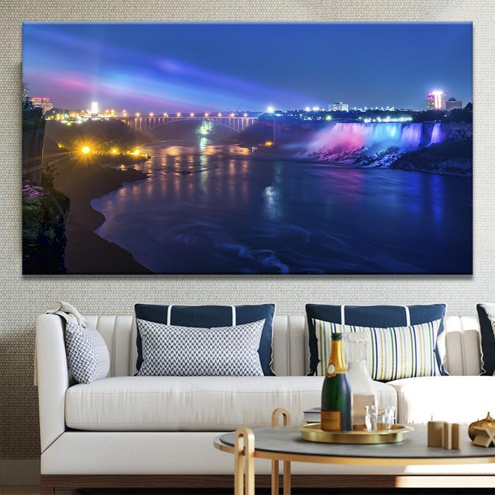 Blue Bridge Canvas