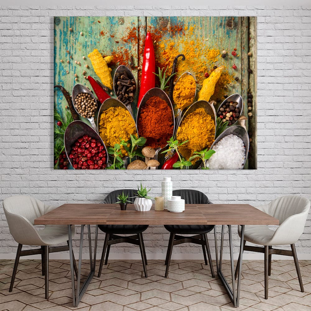 Yellow Spices Canvas