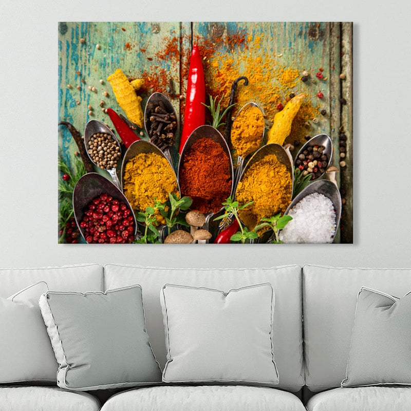 Yellow Spices Canvas