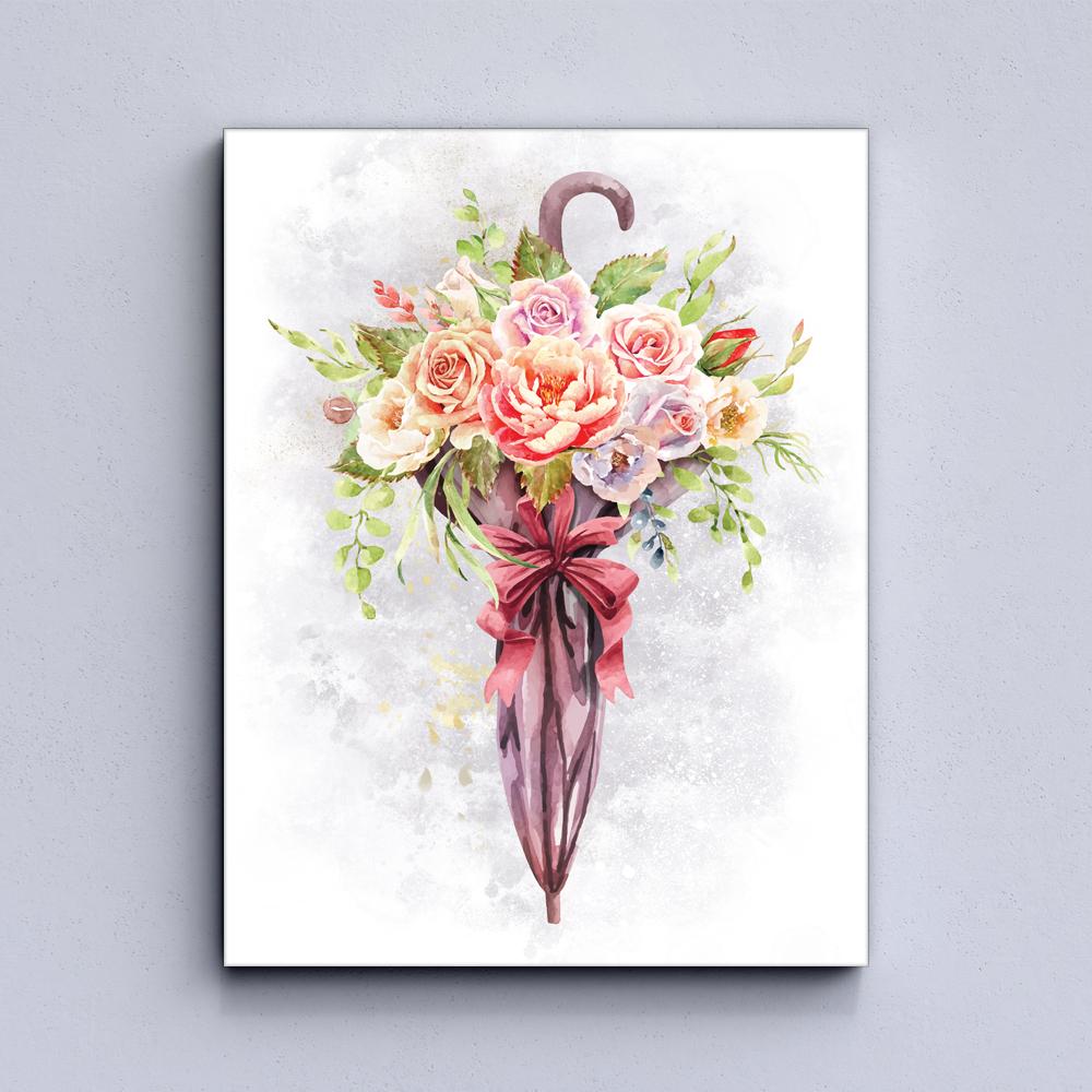 Flower umbrella Canvas