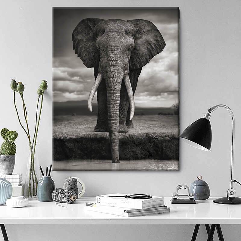 Watering Hole Canvas