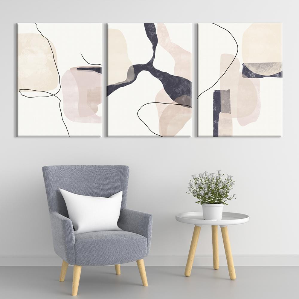 Abstract Geometric Graphics Canvas