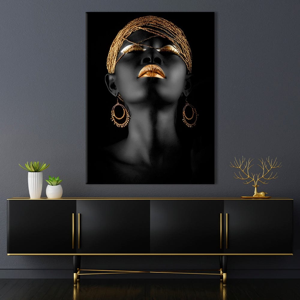 African Woman Canvas