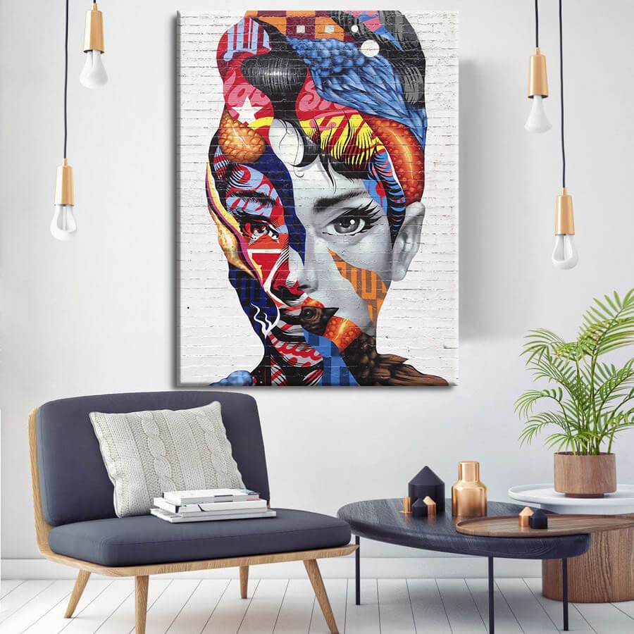 Audrey Hepburn Canvas