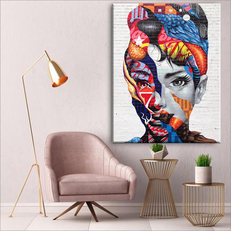 Audrey Hepburn Canvas