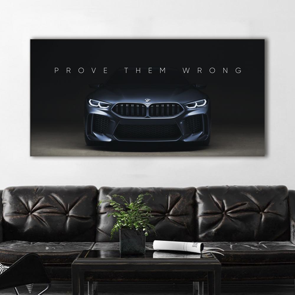 Beweisen Sie, dass sie falsch liegen – BMW Canvas