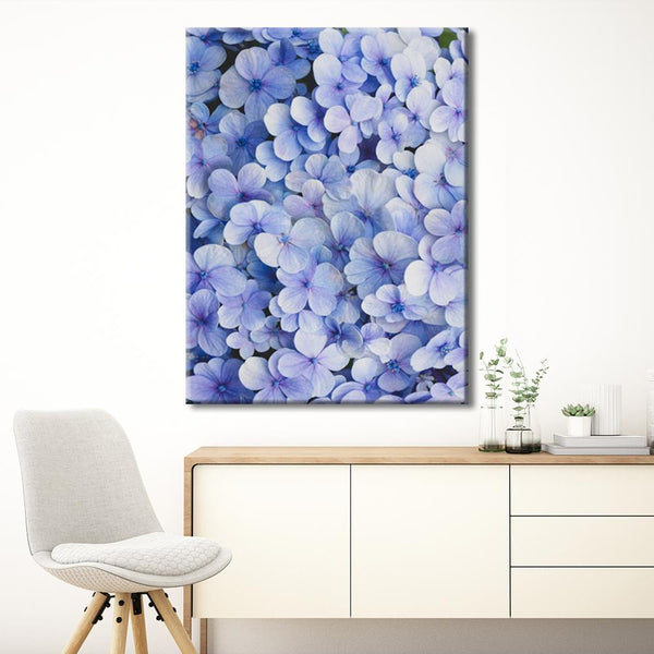 Blue Flowers Canvas