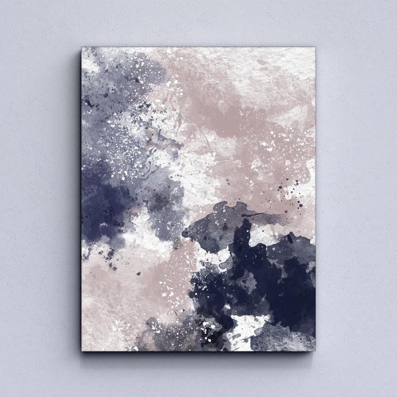 Blue leaves Canvas