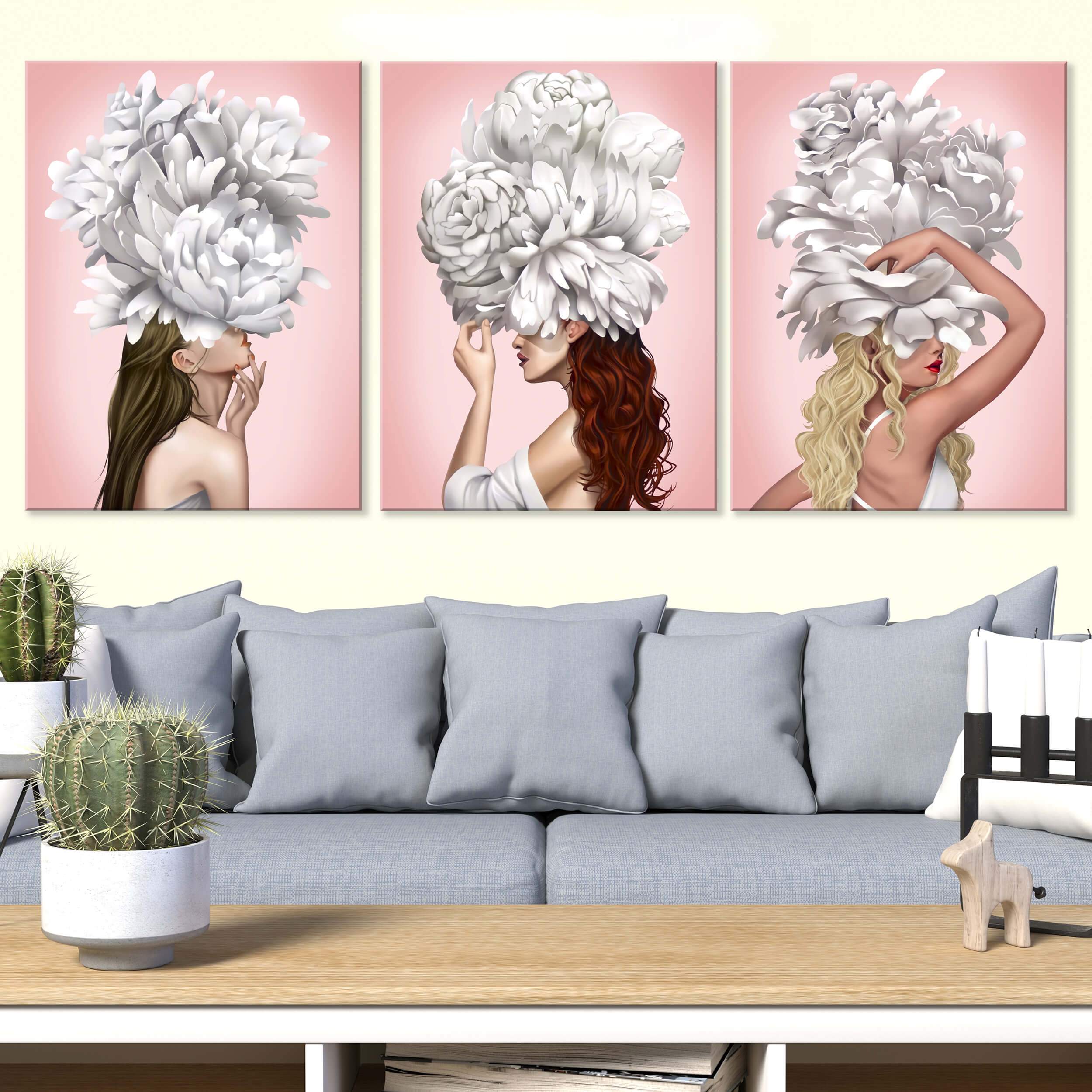 Bouquet girls Canvas