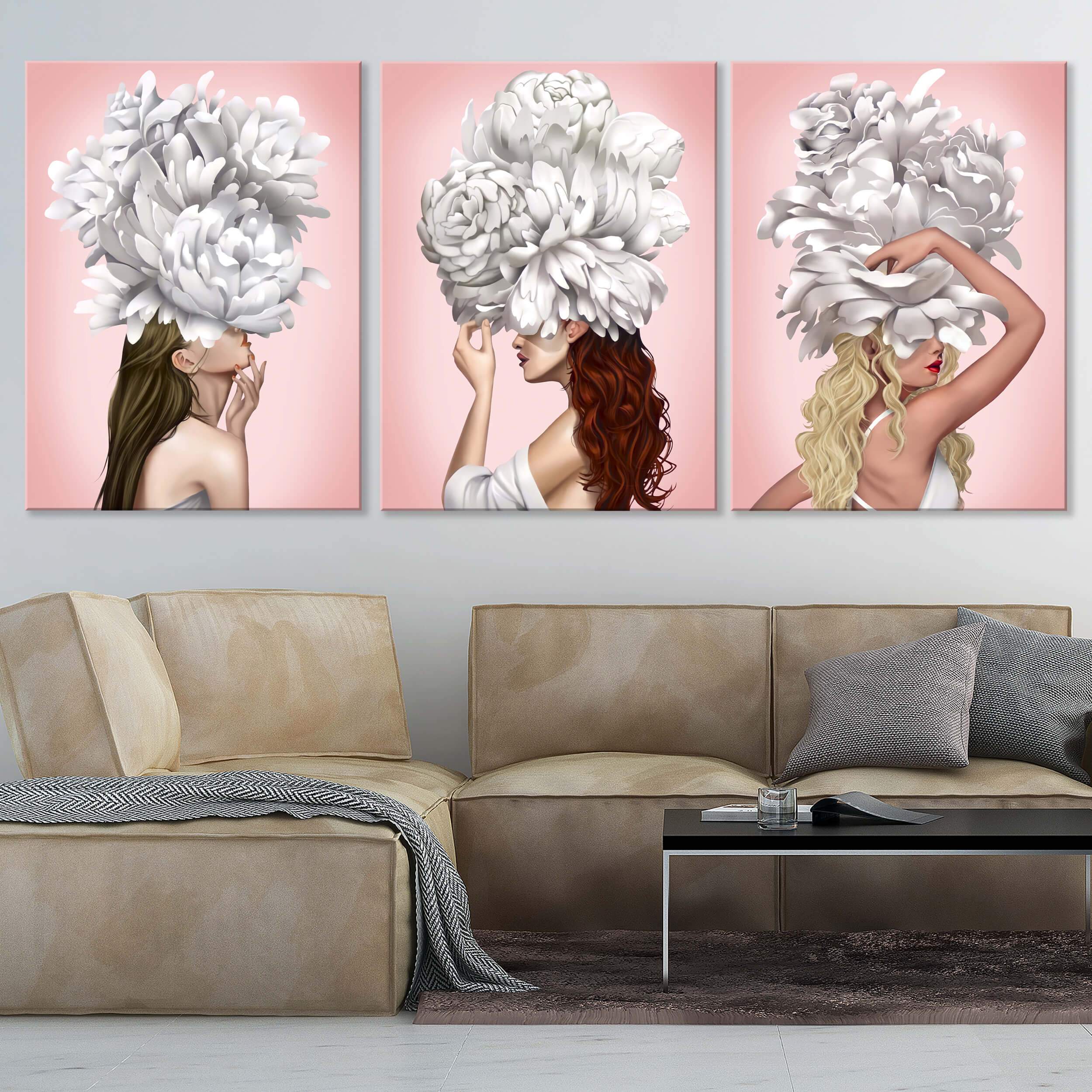 Bouquet girls Canvas