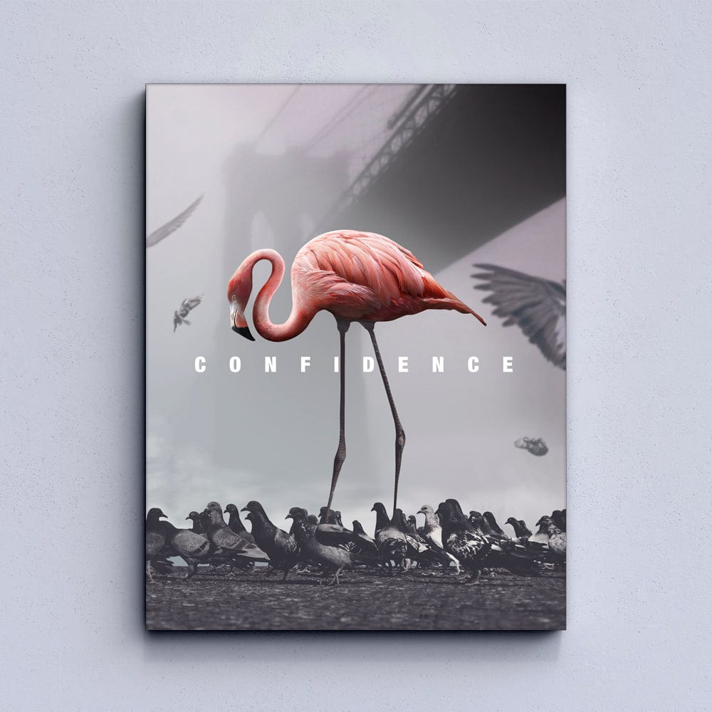 Flamingo Сonfidence Canvas