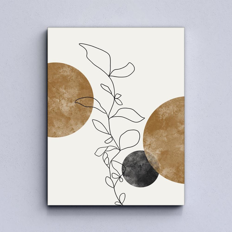 Dawn of leaves Canvas