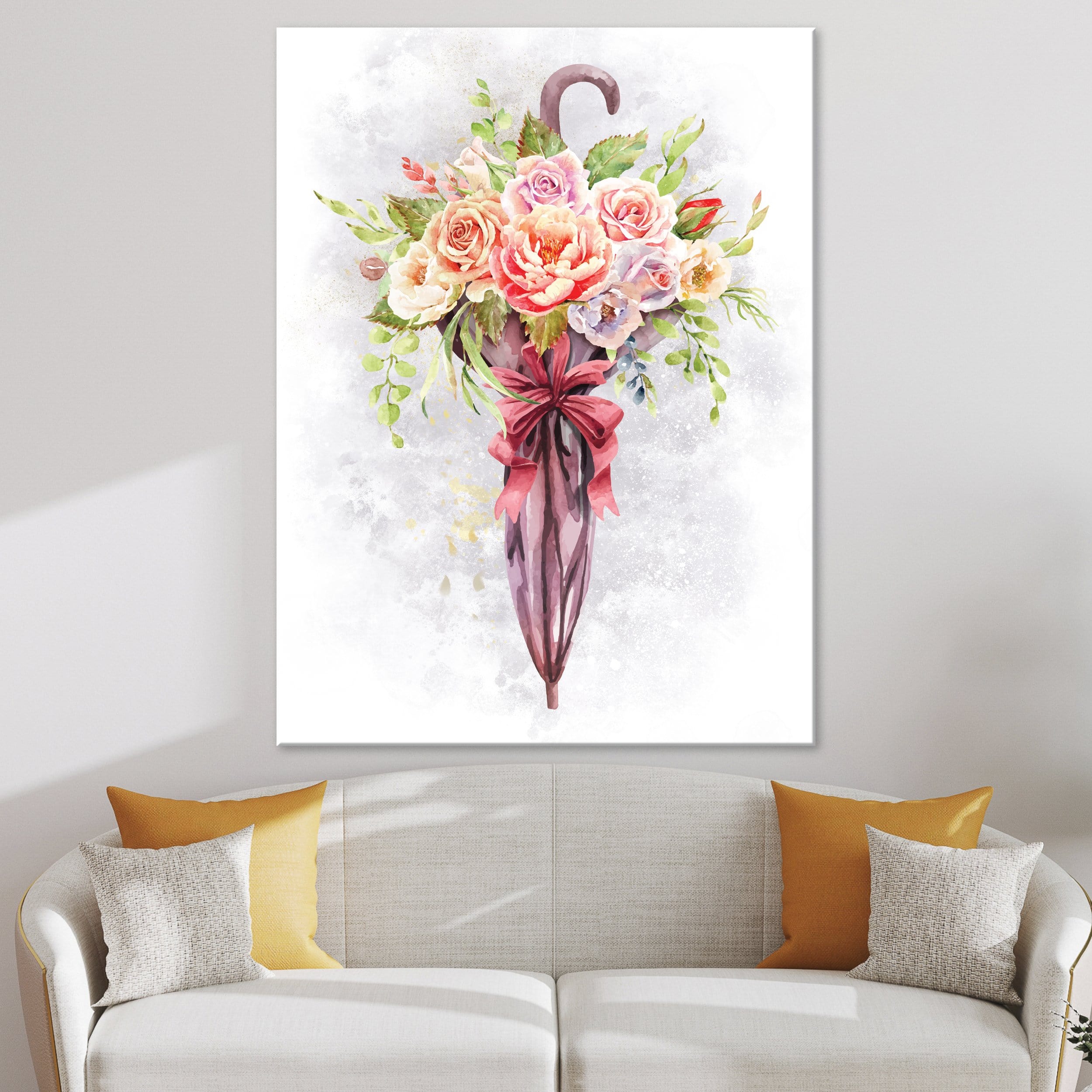 Flower umbrella Canvas