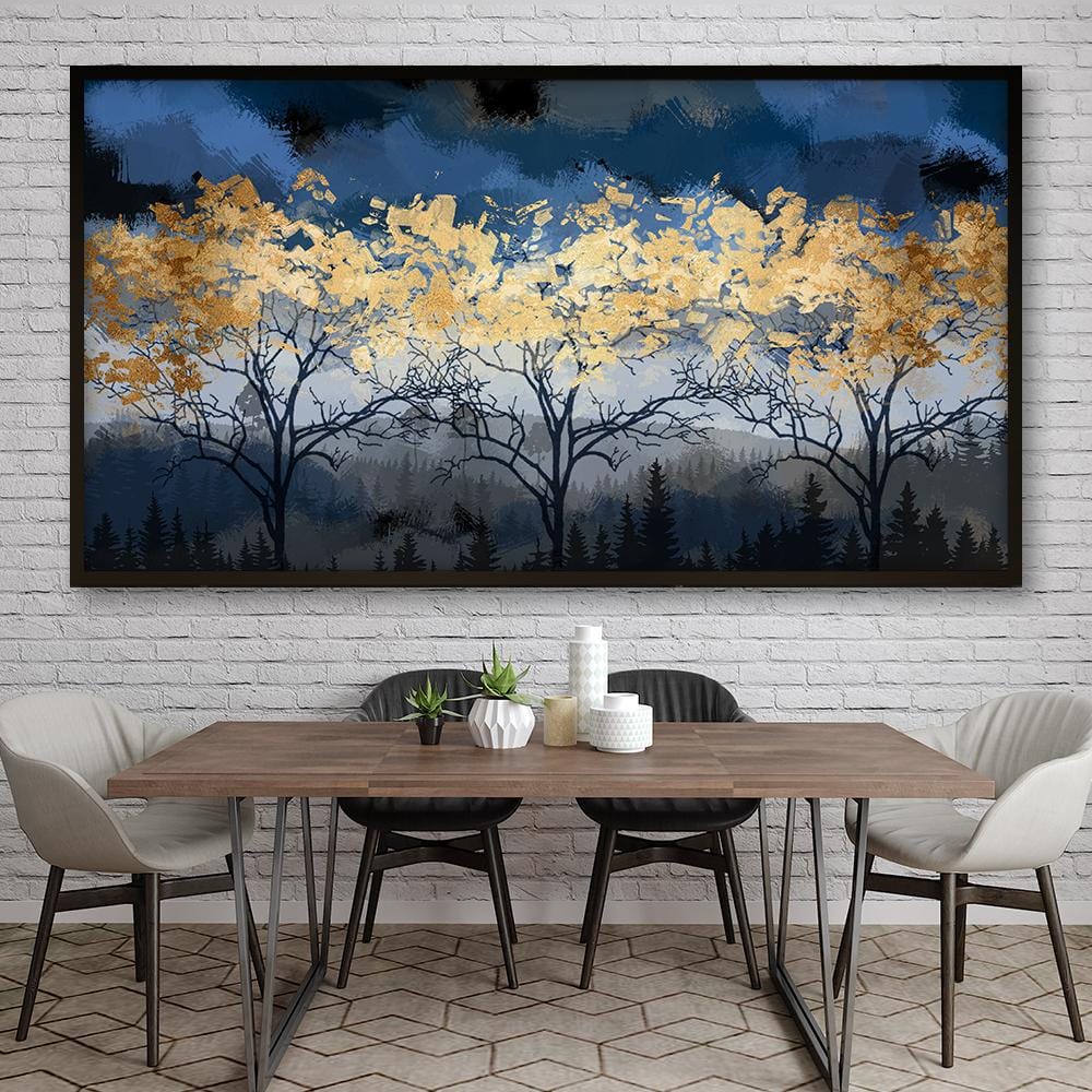 Forest at Night Canvas