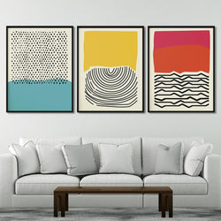 Geometric Abstract Canvas