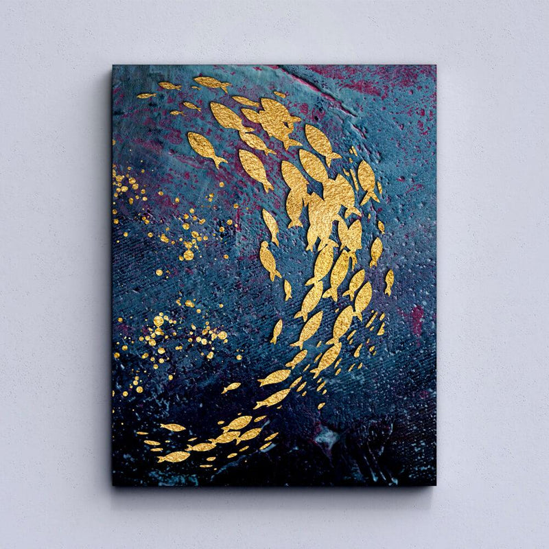 Golden Fish Canvas