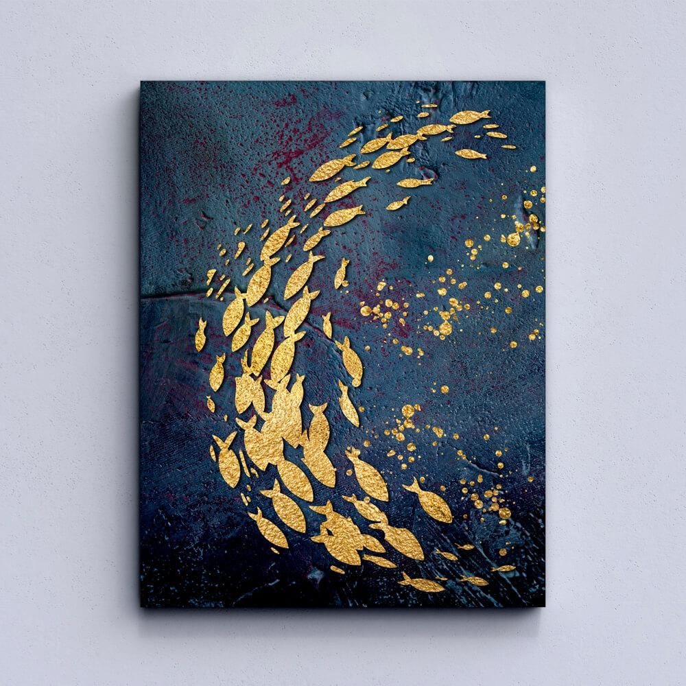 Golden Fish Canvas