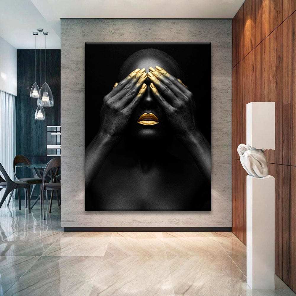 Golden Lady Canvas