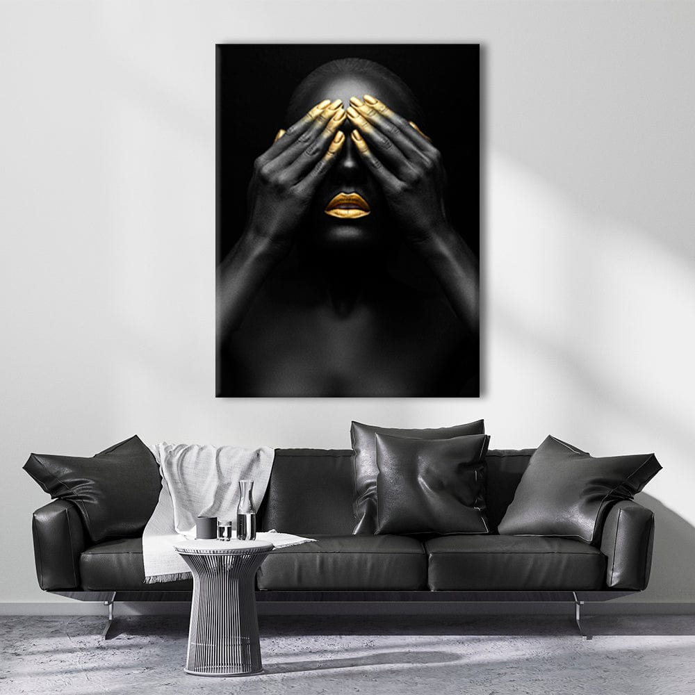 Golden Lady Canvas