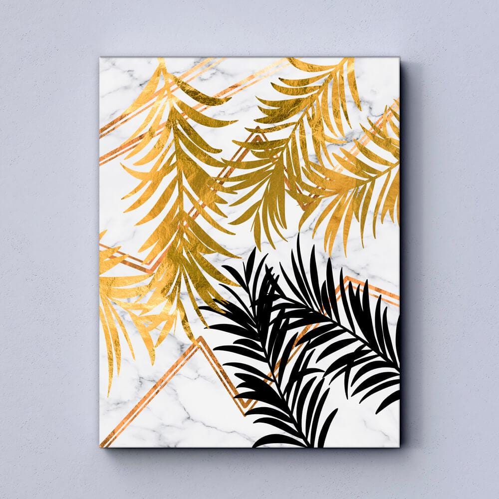 Golden Leaf Canvas