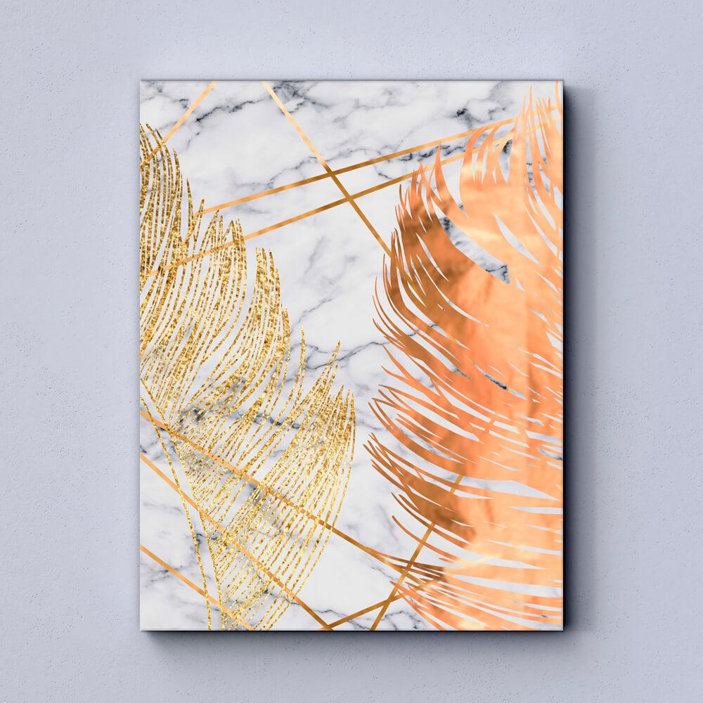 Golden Leaf Canvas