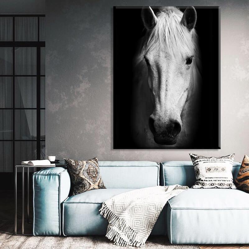 White Horse Canvas