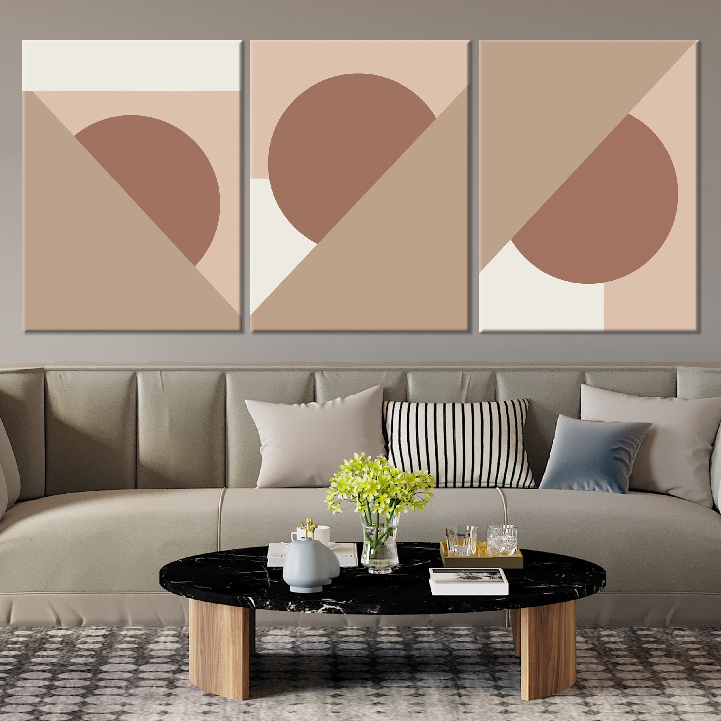 Hidden Shapes Canvas