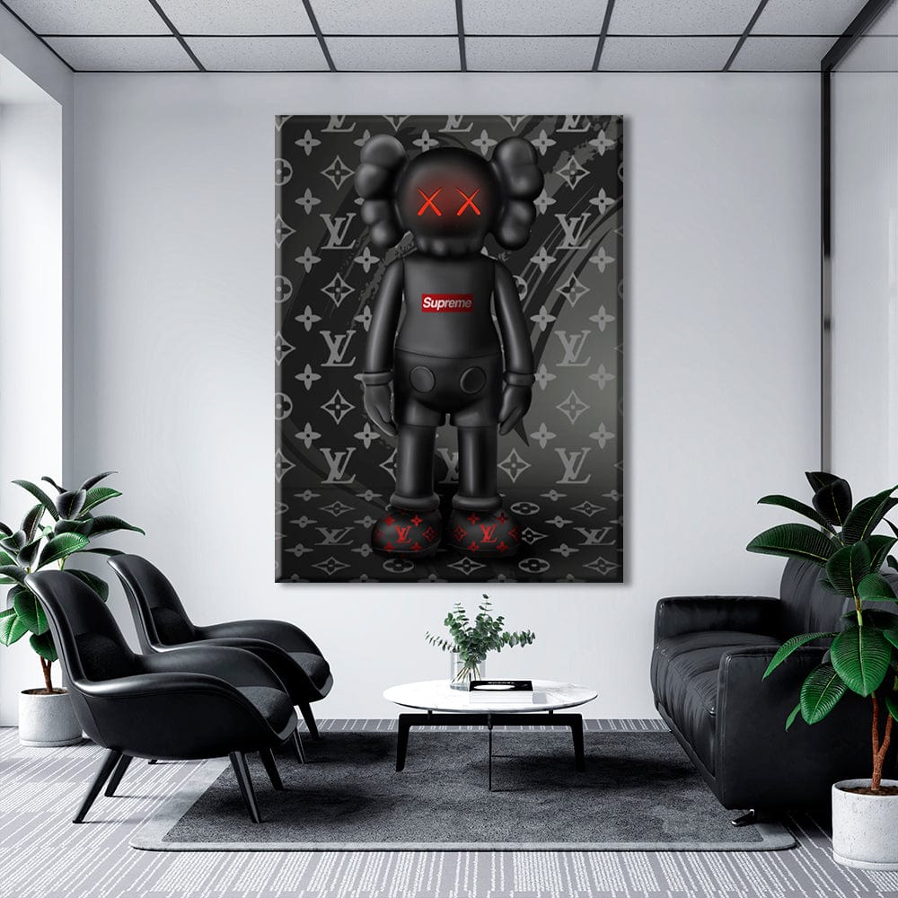 Kaws LV Canvas