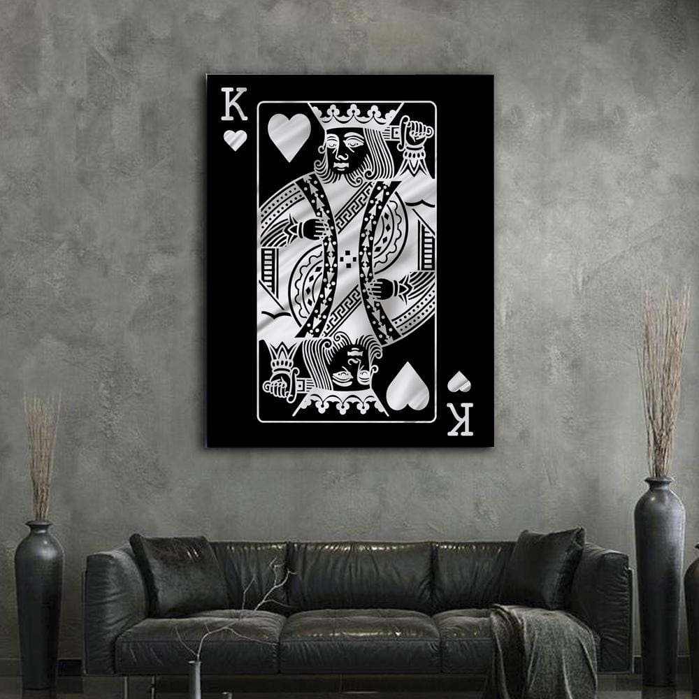 King Silver Canvas