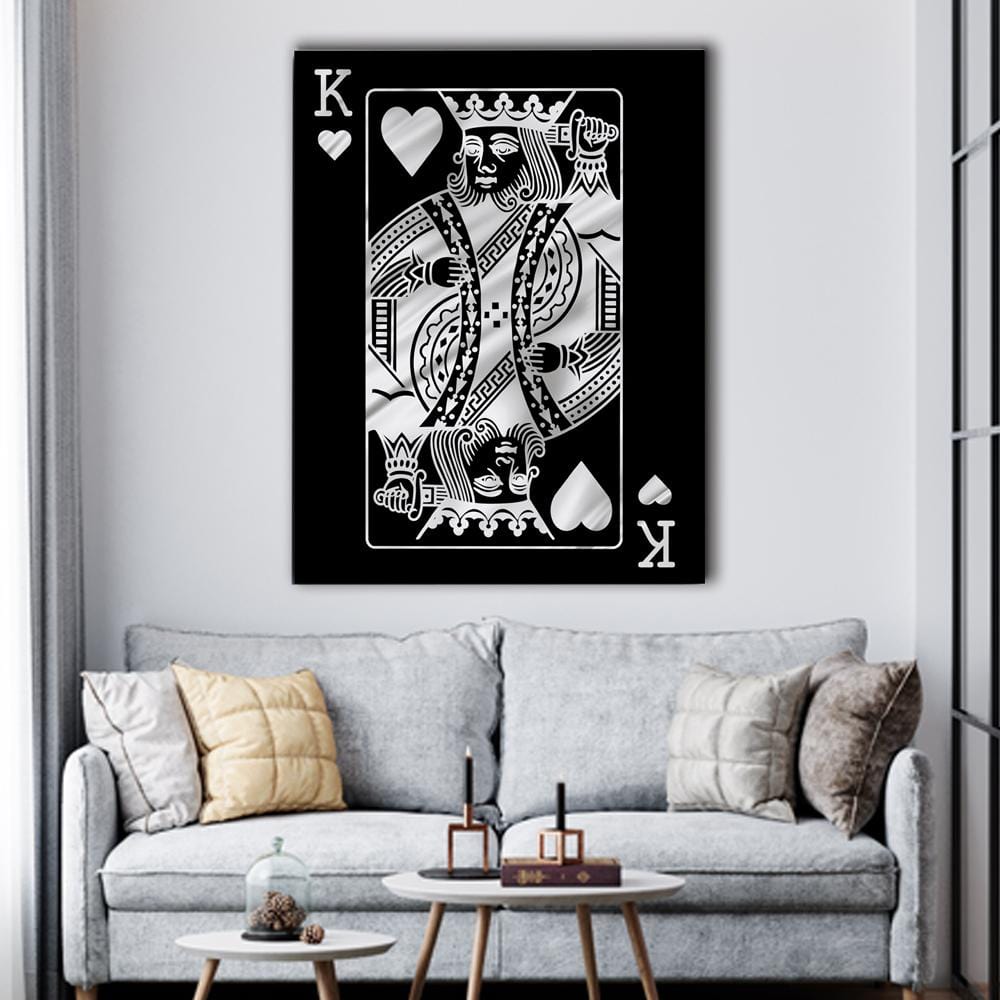 King Silver Canvas