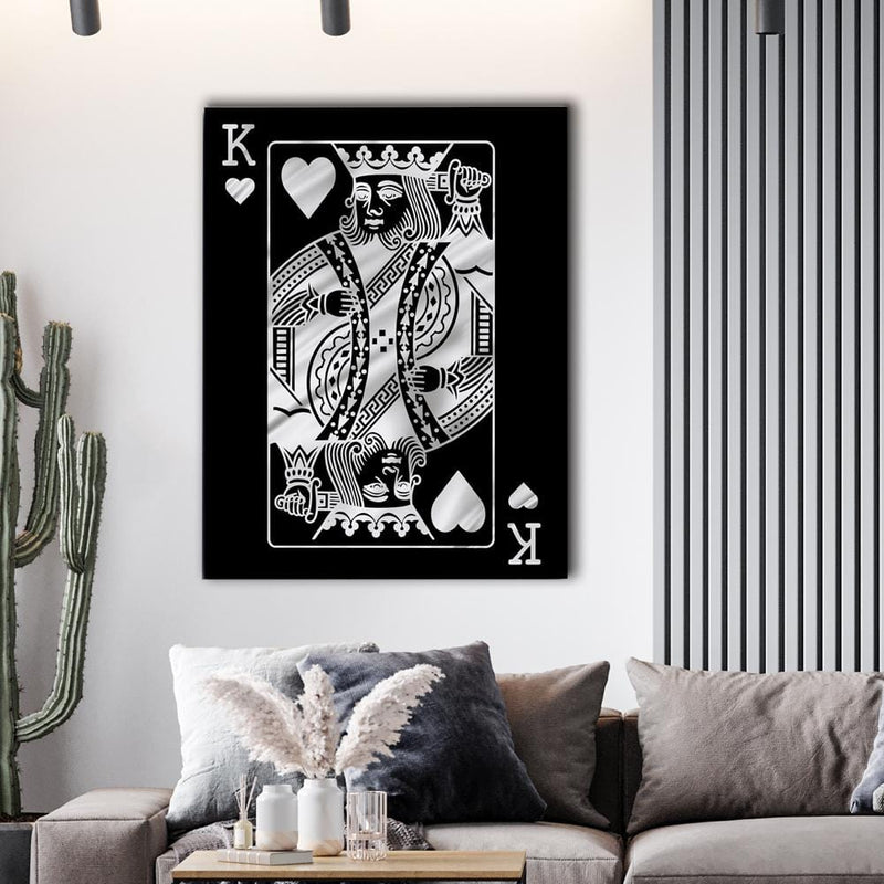 King Silver Canvas