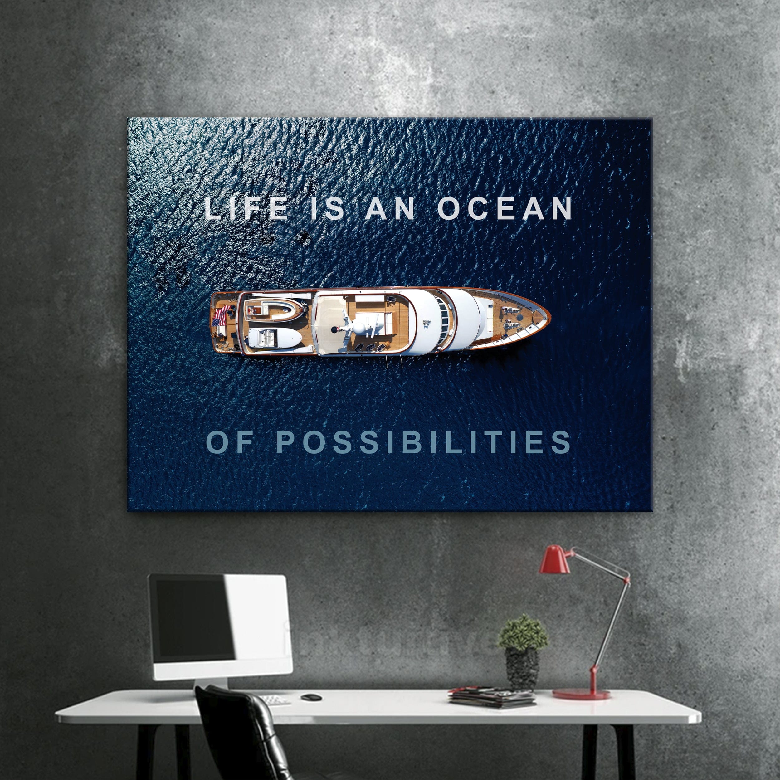 Life is an Ocean Canvas