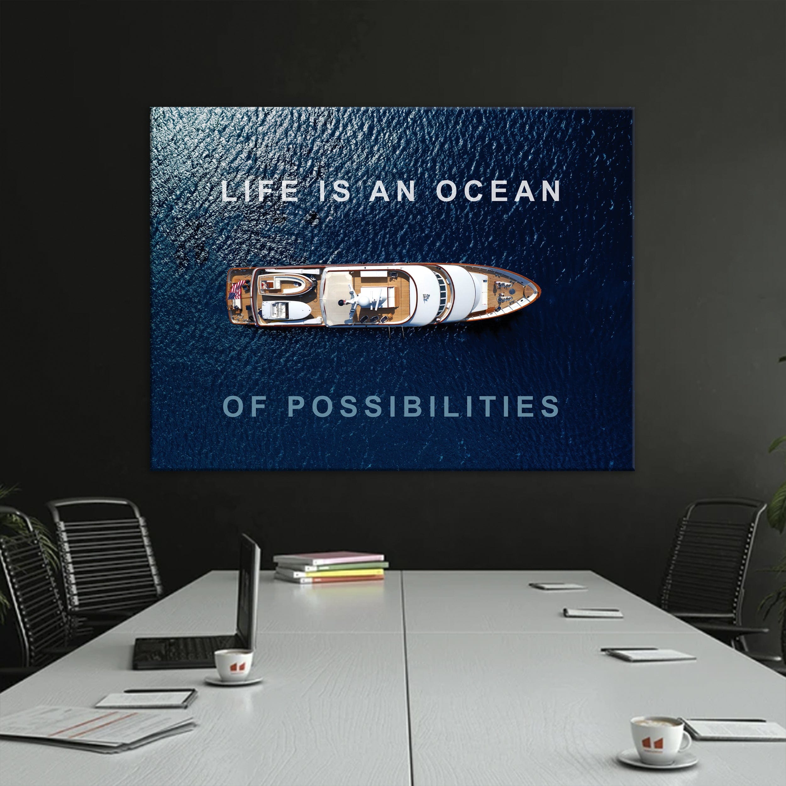 Life is an Ocean Canvas