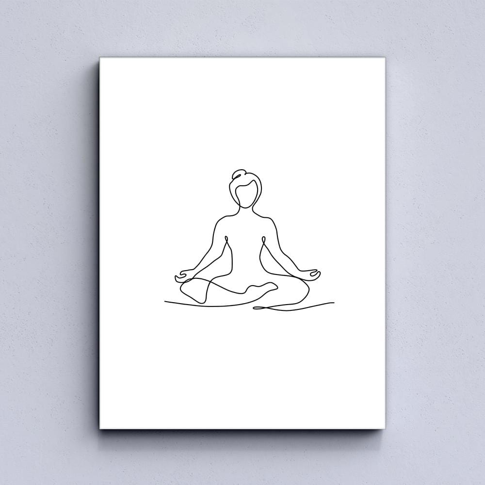 Line Serenity Canvas