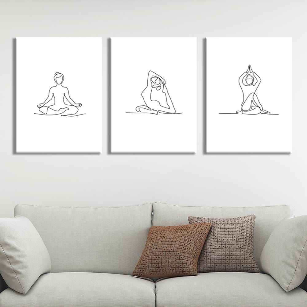 Line Serenity Canvas