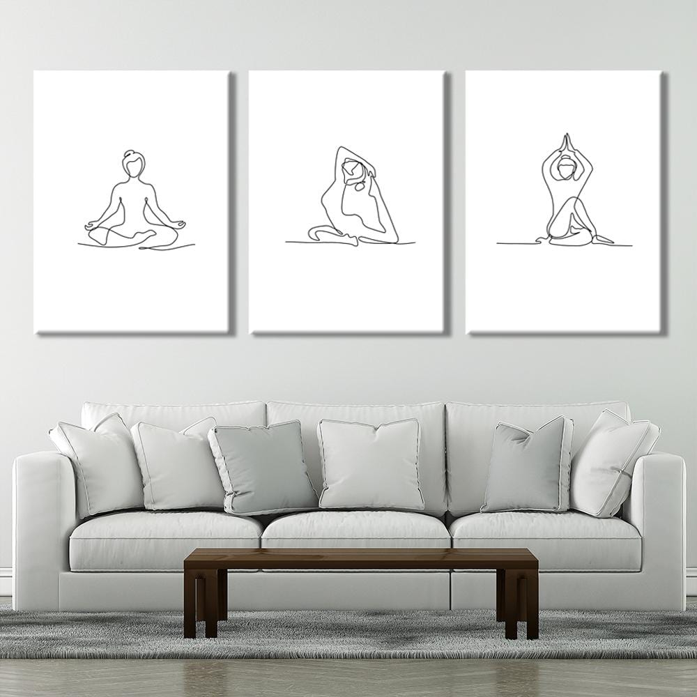 Line Serenity Canvas