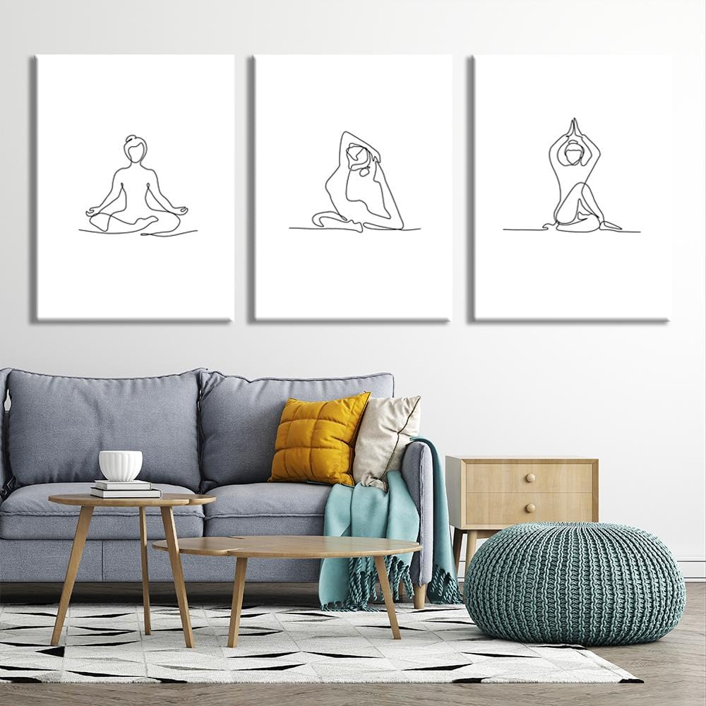 Line Serenity Canvas