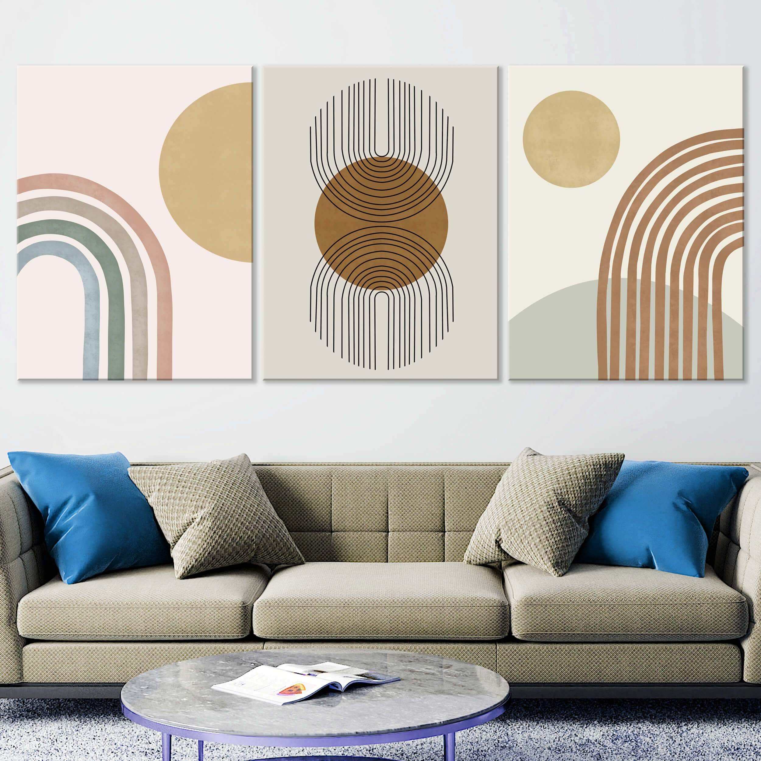 Lines and Circles Canvas