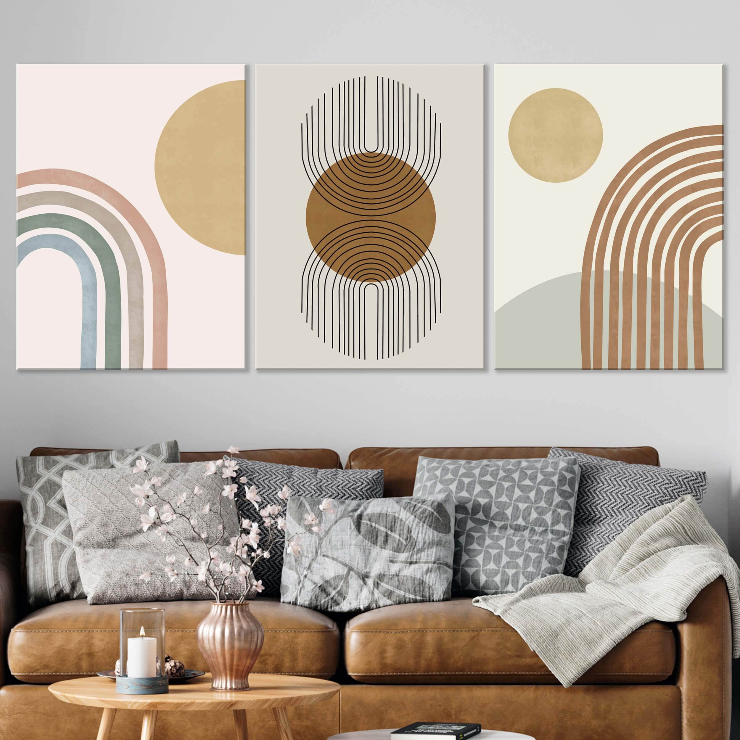 Lines and Circles Canvas