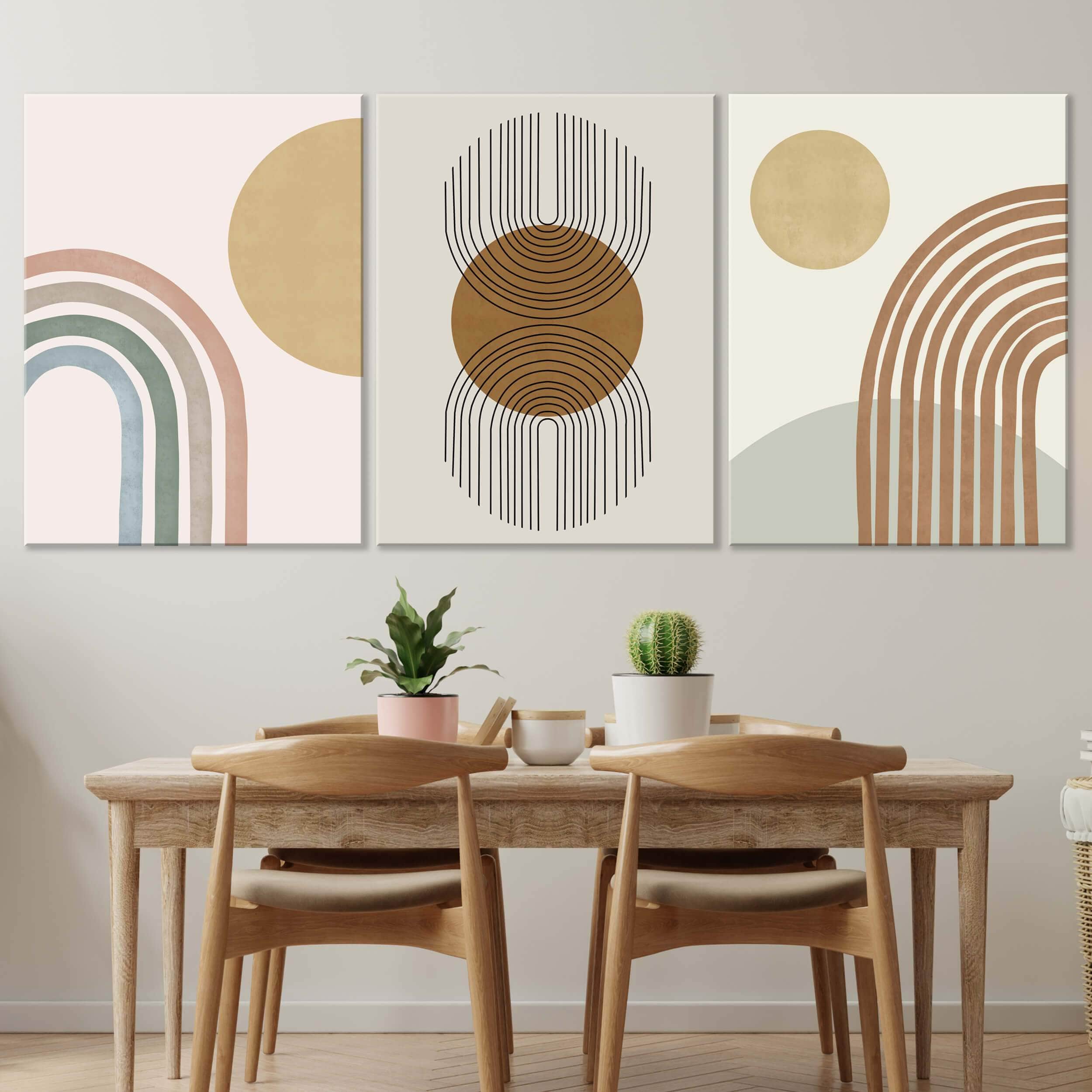 Lines and Circles Canvas