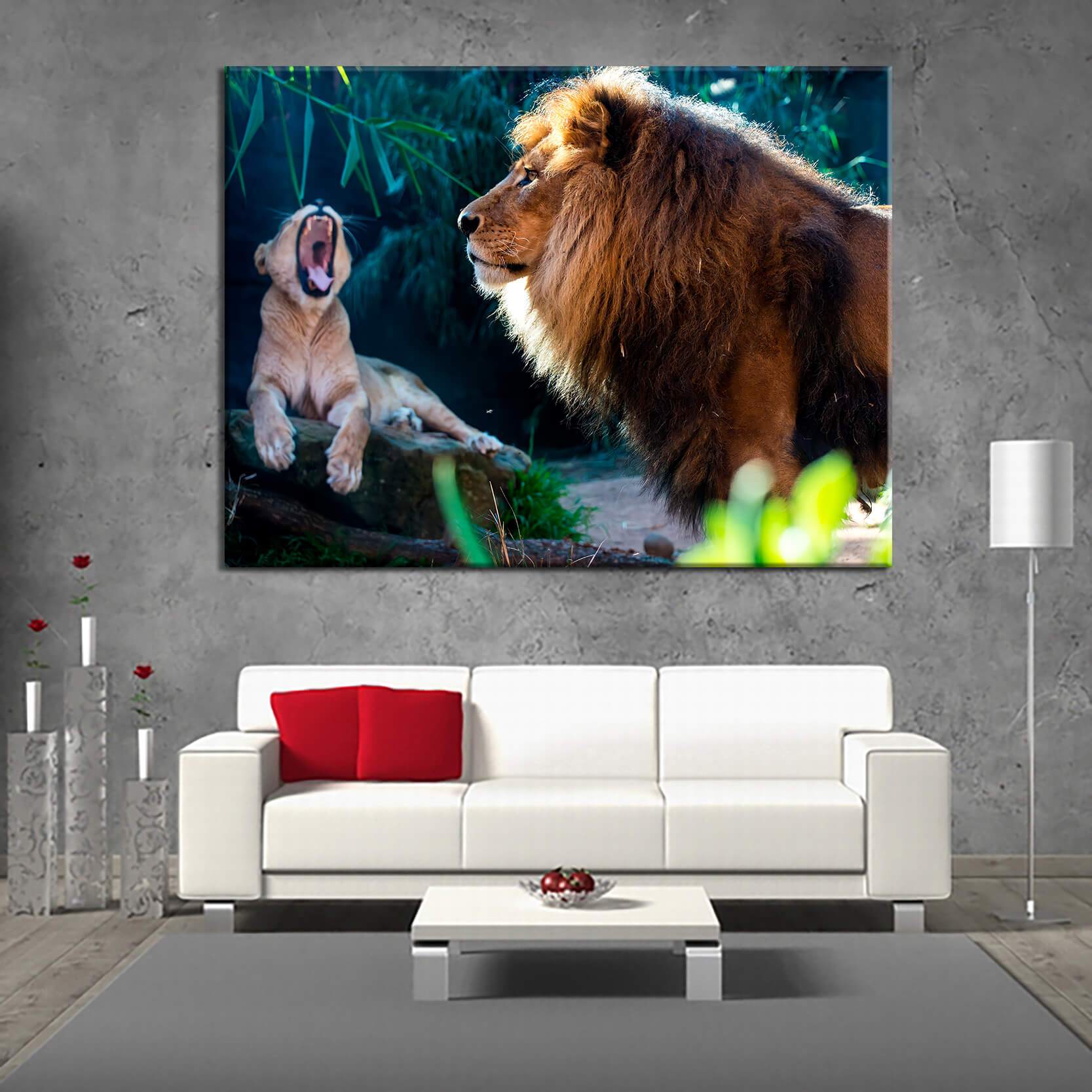 Lion Cub Canvas