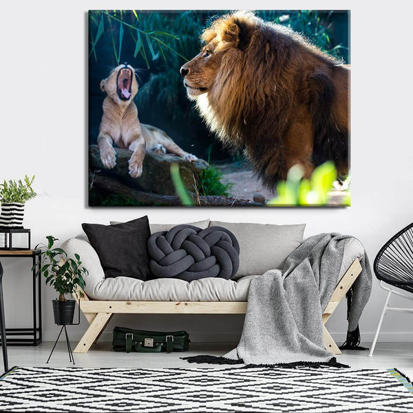 Lion Cub Canvas