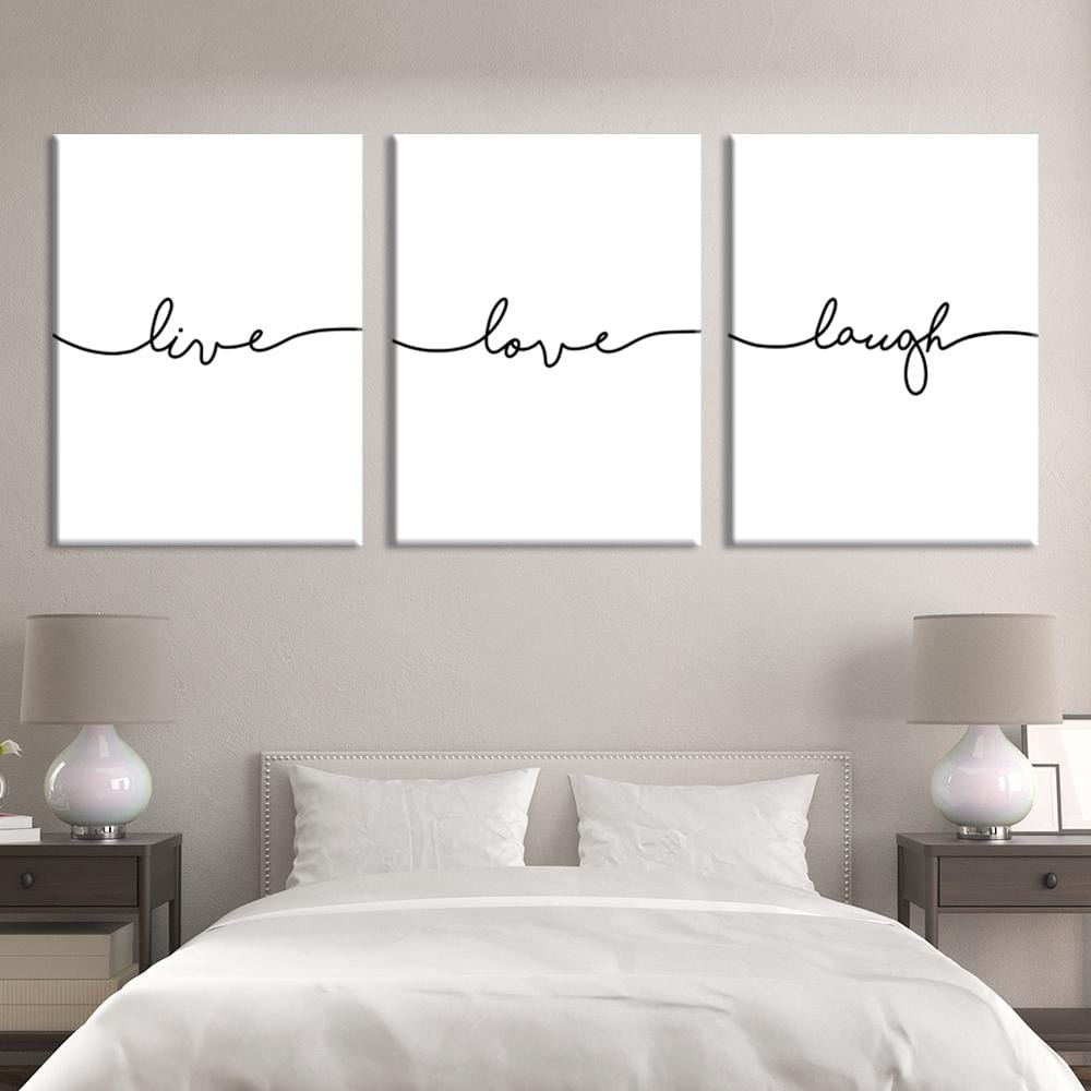 Live Laugh Love Canvas