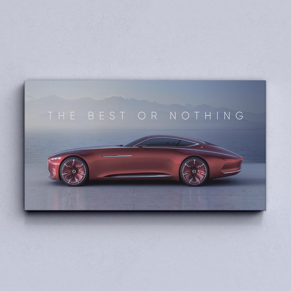 Mercedes-Benz Maybach - The Best or Nothing Canvas