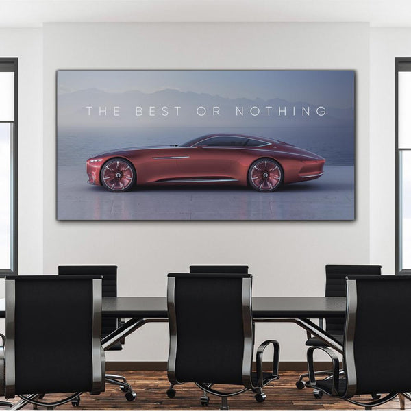 Mercedes-Benz Maybach - The Best or Nothing Canvas