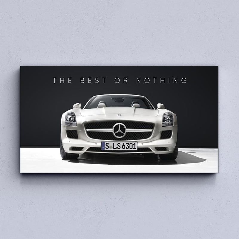 Mercedes-Benz - The Best or Nothing Canvas